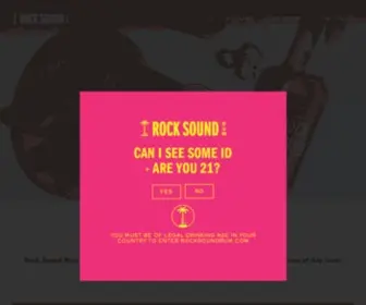 Rocksoundrum.com(Rock Sound Rum Rock Sound Rum) Screenshot