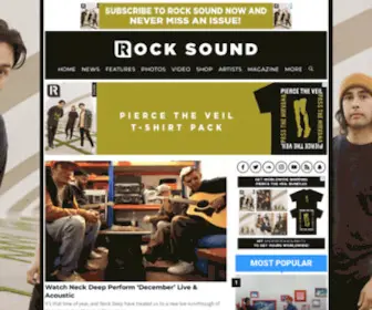 Rocksound.tv(Rock Sound) Screenshot