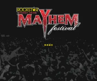 Rockstarmayhemfest.com(Rockstar Mayhem Festival) Screenshot