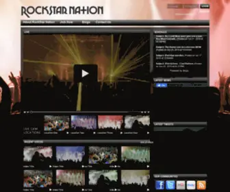 Rockstarnation.com(RockStar Nation Social Media Distribution) Screenshot