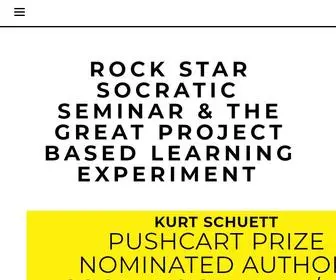 Rockstarsocraticseminar.org(ROCK STAR SOCRATIC SEMINAR & THE GREAT PROJECT BASED LEARNING EXPERIMENT) Screenshot