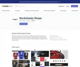 Rocksteadyshops.ca(Rocksteadyshops) Screenshot