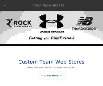 Rockteamsports.com(Rock Team Sports) Screenshot