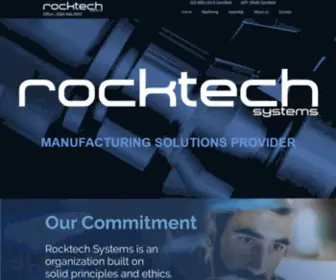Rocktech.com(Home) Screenshot