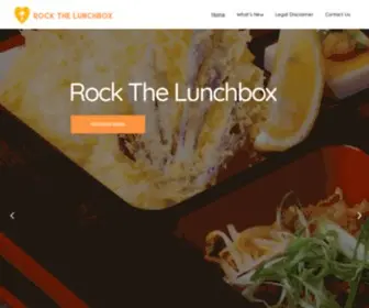 Rockthelunchbox.com(Rock The Lunchbox) Screenshot