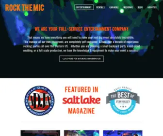 Rockthemickaraoke.com(ROCK THE MIC) Screenshot