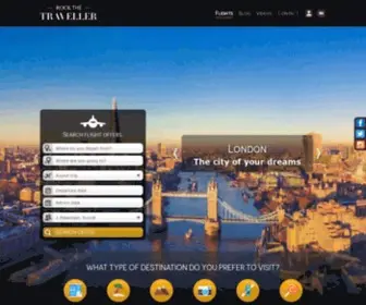 Rockthetraveller.com(Reis met Rock The Traveler) Screenshot