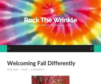 Rockthewrinkle.com(Really enjoy your 50) Screenshot