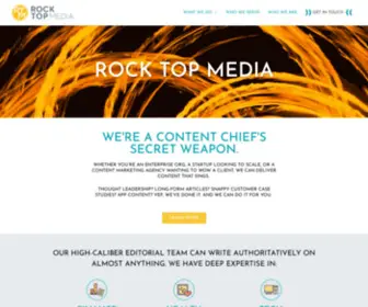 Rocktopmedia.com(The Content Chief's Secret Weapon) Screenshot