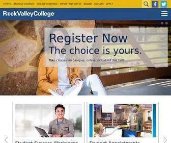 Rockvalleycollege.net(Rock Valley College) Screenshot