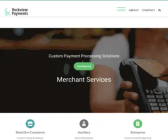 Rockviewpayments.com(Merchant Services) Screenshot