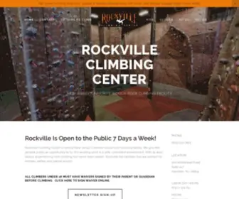 Rockvilleclimbing.com(Rockville Climbing Center) Screenshot