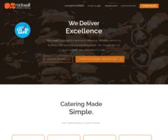 Rockwallcatering.com.au(Rockwall Catering) Screenshot