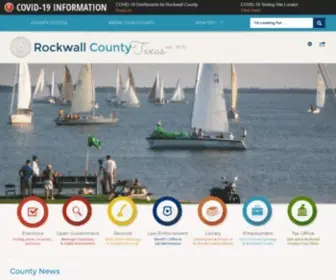 Rockwallcountytexas.com(Rockwall County) Screenshot