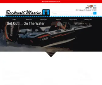 Rockwallmarine.com(Home Rockwall Marine Rockwall) Screenshot