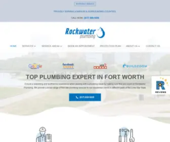 Rockwater.plumbing(Top Plumber Fort Worth) Screenshot