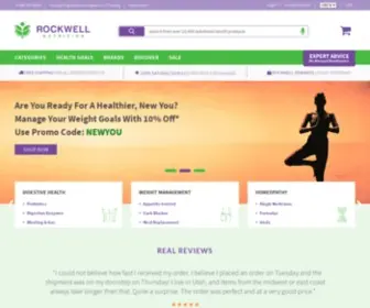 Rockwellnutrition.com(Rockwell Nutrition) Screenshot