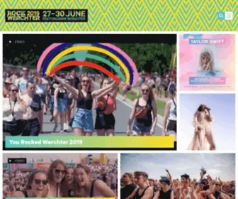 Rockwerchter.be(Rock Werchter 2020) Screenshot
