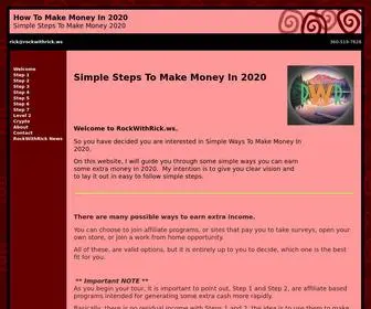 Rockwithrick.ws(How To Make Money In 2020) Screenshot