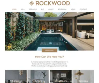 Rockwood.com.au(Real estate agents and property managers) Screenshot