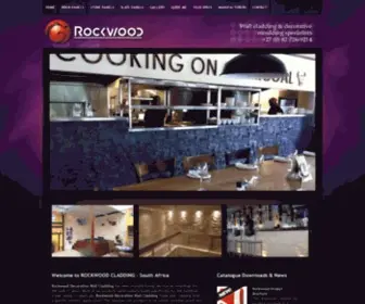 Rockwoodcladding.co.za(Decorative mouldings & wall cladding manufactured in Kwazulu Natal) Screenshot