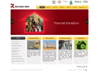 Rockwoolindia.com(Rockwool India Pvt) Screenshot