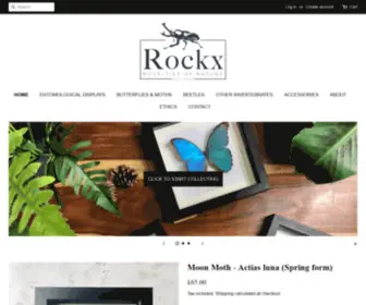 Rockx.co.uk(Novelties of Nature) Screenshot