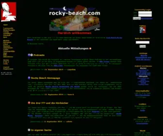 Rocky-Beach.com(Herzlich willkommen auf der) Screenshot