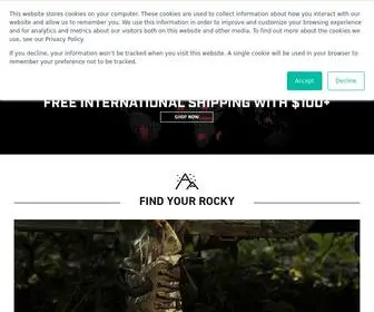 Rockyboots.com Screenshot