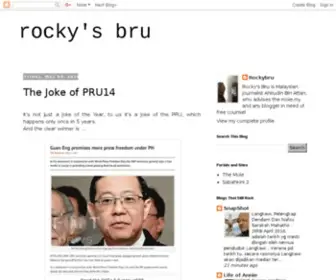 Rockybru.com.my(Rocky's bru) Screenshot