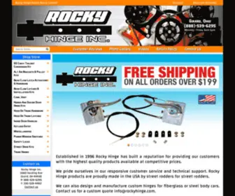 Rockyhinge.com(Rocky Hinge Street Rod & Custom) Screenshot