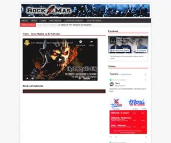 Rockymas.com(Rock y Mas) Screenshot