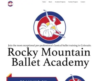 Rockymountainballetacademy.com(Technical Mastery) Screenshot