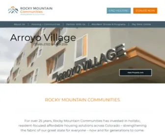 Rockymountaincommunities.org(Rocky Mountain Communities) Screenshot