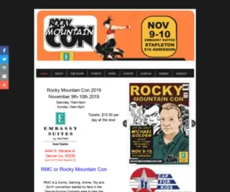 Rockymountaincon.com(Rockymountaincon) Screenshot