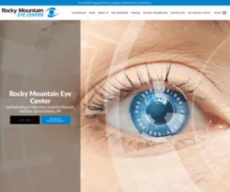 Rockymountaineye.com(Rocky Mountain Eye Center) Screenshot