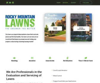 Rockymountainlawns.com(Rocky Mountain Lawns) Screenshot