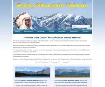 Rockymountainnakoda.com(Site under maintenance) Screenshot