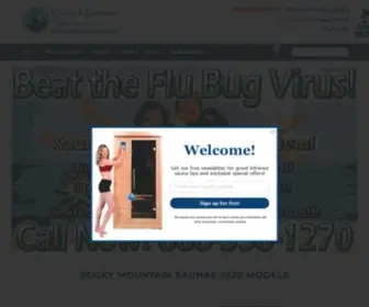 Rockymountainsaunas.com(Rocky Mountain Infrared Saunas) Screenshot
