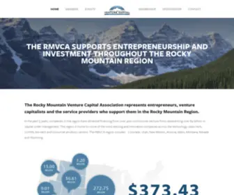 RockymountainvCa.com(Rocky Mountain Venture Capital Association) Screenshot