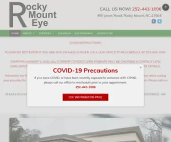 Rockymounteye.com(Family Vision Care) Screenshot