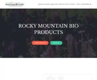 Rockymtnbioproducts.com(Rockymtnbioproducts) Screenshot