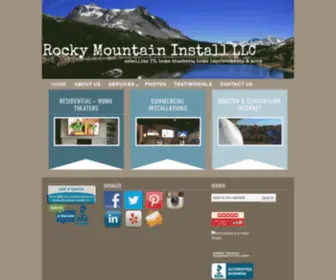 Rockymtninstall.com(Rocky Mountain Install LLC) Screenshot