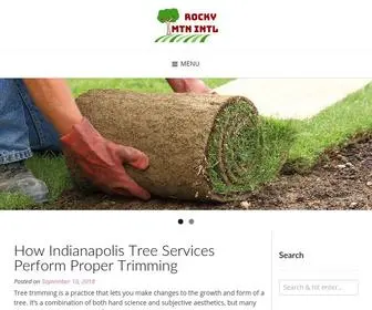 Rockymtnintl.com(Tree Service & Landscape Design Hub) Screenshot