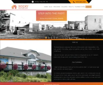 Rockymuseum.com(Rocky Museum) Screenshot