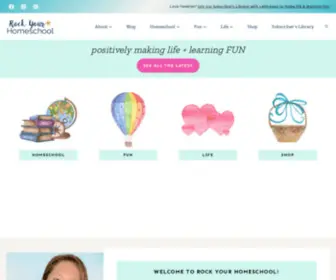 Rockyourhomeschool.net(Homeschooling Resources) Screenshot