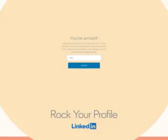 RockyourprofileStore.com(LinkedIn Rock Your Profile) Screenshot