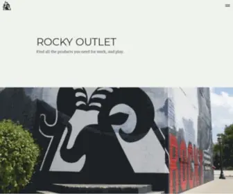 Rockyoutlet.com(Rocky Outdoor Gear Store) Screenshot