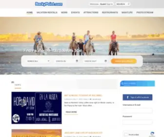 Rockypoint.com(Puerto Peñasco) Screenshot