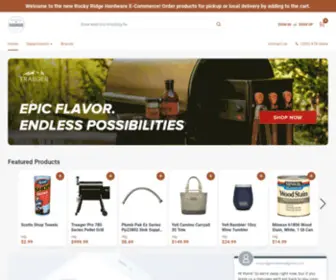 Rockyridgehardware.com(Rocky Ridge has some of the best selections of lawn care products & many more. Our friendly website) Screenshot